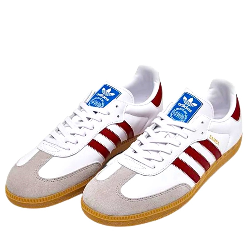 🎈 ADIDAS SAMBA COLLEGIATE BURGUNDY 🎈 - Picture 1 of 4